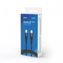 Kabel USB typu C - USB typu C 5A 2m, CL-160