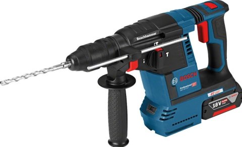 BOSCH MŁOT SDS+ GBH 18V-26 F 2,6J 2x6,0Ah +UCHWYT 13mm WALIZKA