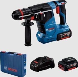 BOSCH MŁOTOWIERTARKA Z OPCJĄ KUCIA 18V 2,4J GBH 187-LI 2x5,0Ah ONE CHUCK