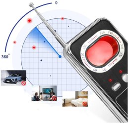 Wykrywacz lokalizatorów GPS kamer podsłuchów Mking MK800