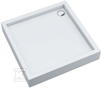 BRODZ.SMOOTH WHITE 80X80X16 MEDIUM