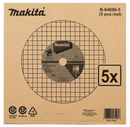 MAKITA TARCZA MET. 355mm x 2,5mm x 25,4mm /5szt.