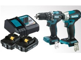 MAKITA ZESTAW COMBO 18V DLX2414AJ +B-45266 +B-45244