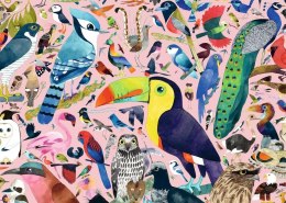 Puzzle 2D 1000 elementów Matt Sewells Wspaniałe ptaki