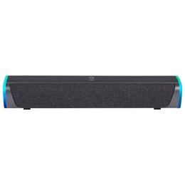 Marvo Soundbar SG-014BT, 2.0, 6W, czarne, regulacja głośności, do gry, 3,5 mm jack (USB), 250Hz-20kHz, podświetlenie