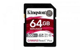 Karta pamięci SD 64GB Canvas React Plus 300/260 UHS-II U3