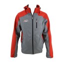 AWTOOLS KURTKA SOFTSHELL T4/ CZERWONO-SZARA/ XXL