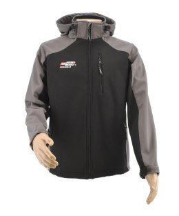 AWTOOLS KURTKA SOFTSHELL BLUZA T4/ SZARO-CZARNA/ L