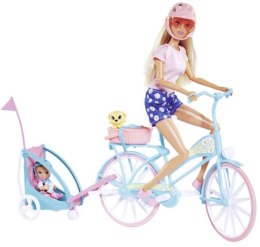 Lalka Steffi wyprawa rowerowa