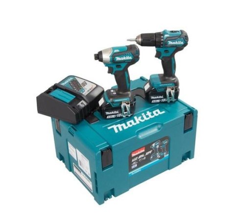 MAKITA.ZES.COMBO 18V (DHP487+DTD157) 2x2,0Ah DLX2414AJ