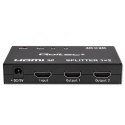 Aktywny rozdzielacz Splitter 2 x HDMI 4K x 2K | 3.4Gb/s