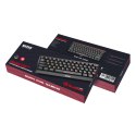 Marvo KG962G EN - R, klawiatura US, do gry, mechaniczna rodzaj przewodowa (USB), czarna, RGB, czerwone przełączniki