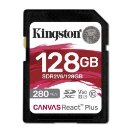 Karta pamięci SD 128GB React Plus 280/100/MB/s U3 V60
