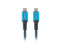Kabel USB-C M/M USB4 1.2m 100W 8K 60HZ czarno-niebieski