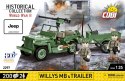 Klocki Willys MB & Trailer