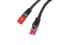 Patchcord kat.6 FTP LSZH CU 3m fluke passed czarny