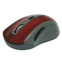 Mysz bezprzewodowa, Defender Accura MM-965, czerwona, optyczna, 1600DPI