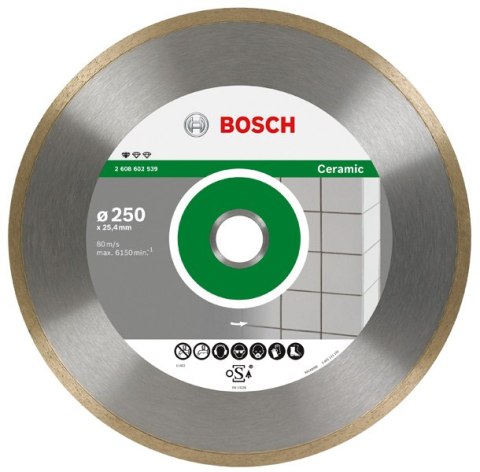 BOSCH TARCZA DIAMENTOWA 200x25,4 PEŁ CERAMIC