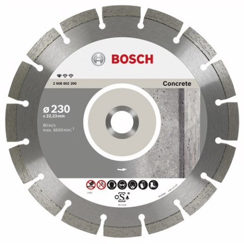 BOSCH TARCZA D.* 230x22 SEG CONCRETE