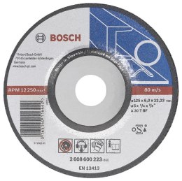 BOSCH TARCZA DO SZLIFOWANIA 125mm x 6mm x 22mm EXPERT FOR METAL