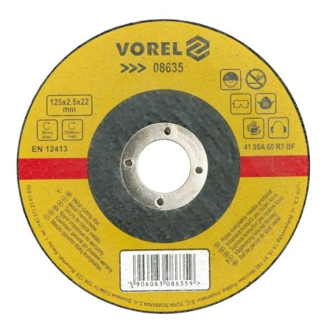 VOREL TARCZA DO CIĘCIA METALU 400 x 4,0 x 32mm 08646