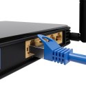 Kabel sieciowy LAN Patchcord CAT.6A S/FTP 5m 10G foliowana skręcona para, miedziany