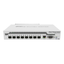 Switch zarządzalny MikroTik CRS309-1G-8S+IN 1x1GbE 8x10GbE SFP+ RS232 PoE