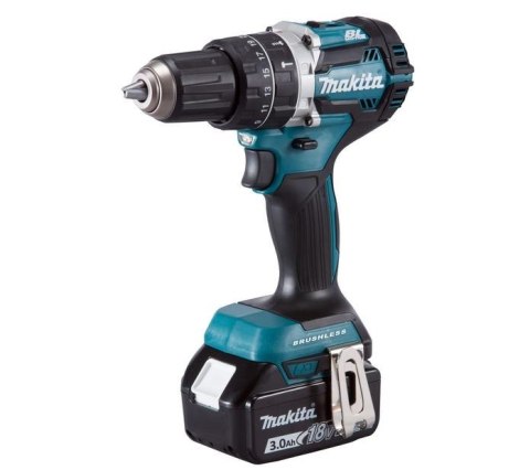 MAKITA WIERTARKO-WKRĘTARKA UDAROWA 18V 54/30Nm 2x3,0Ah LI-ION BEZSZCZOTKOWA WALIZKA MAKPAC