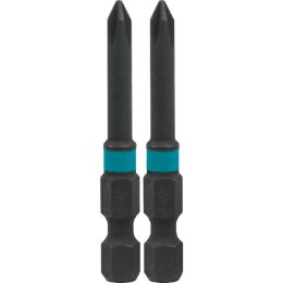 MAKITA KOŃCÓWKA WKRĘTAKOWA PH2-50mm /2szt. IMPACT BLACK