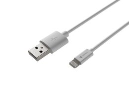 Kabel Lightning (M)->USB-A(M) 1m MFI Prati Biały