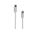 Kabel Lightning (M)->USB-C(M) 1m MFI Prati Biały