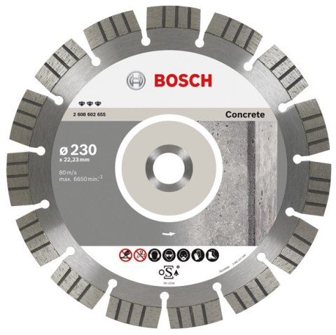 BOSCH TARCZA DIAMENTOWA 350x25,4 SEG CONCRETE