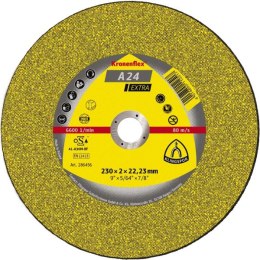 KLINGSPOR TARCZA DO CIĘCIA METALU 230mm x 2,0mm x 22,2mm A24 Extra