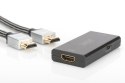 Wzmacniacz sygnału/Repeater HDMI do 30m, 4K 60Hz UHD 3D, HDCP 2.2