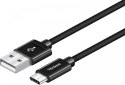 Kabel USB A 2.0 / USB C transfer danych 480Mb/s /3A