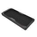 Chłodzenie wodne - Pacific R360S slim radiator (360mm, 4x G 1/4") - Black