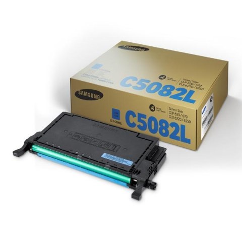 HP oryginalny toner SU055A, CLT-C5082L, C5082L, cyan, 4000s, high capacity