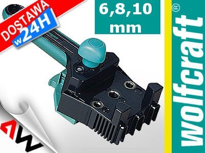WOLFCRAFT PRZYRZĄD DO POŁĄCZEŃ KOŁKOWYCH 6-8-10mm.