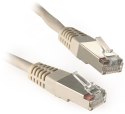 PATCHCORD KAT6 FTP 10M SZARY