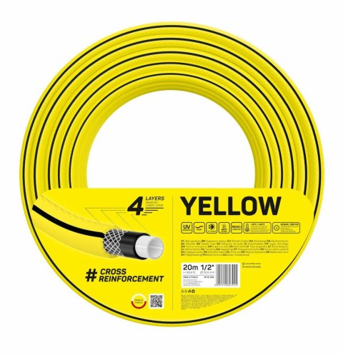 CELLFAST WĄŻ OGRODOWY YELLOW ROZMIAR: 5/8" DŁUGOŚĆ: 30m