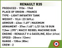 Klocki Renault R35 - Valentine IX - Panzer I