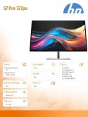 Monitor 27 cali S7 Pro 727pu QHD TB4 8J9E6AA