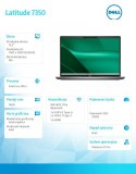 Notebook Latitude 7350 Win11Pro Ultra 5 135U/16GB/512GB SSD Gen4/13.3 FHD+/Int/FgrPr&SmtCd/FHD/IR Cam/Mic/WLAN+BT/Backlit Kb/3C/