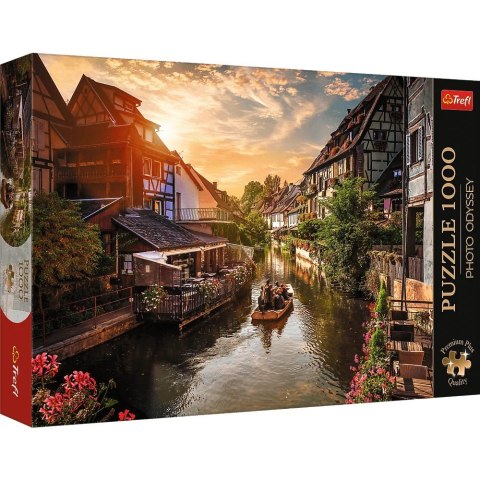 Puzzle 1000 elementów Premium Mała Wenecja Colmar Francja