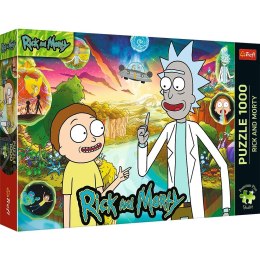 Puzzle 1000 elementów Premium Plus Rick i Morty