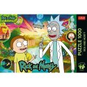 Puzzle 1000 elementów Premium Plus Rick i Morty