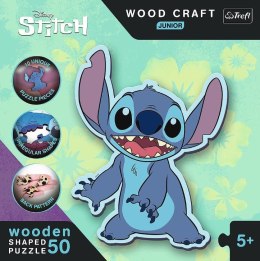 Puzzle drewniane 50 elementów Lilo i Stitch