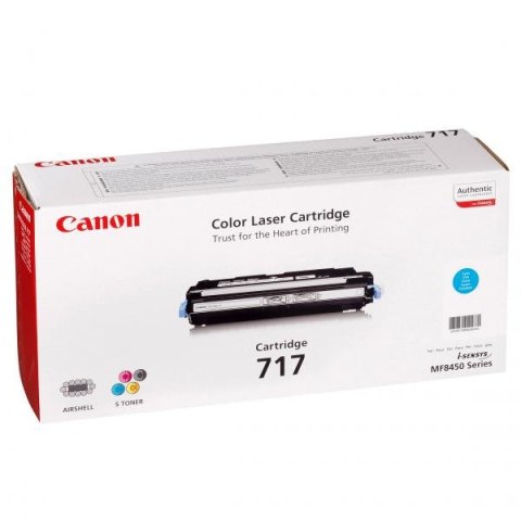 Canon oryginalny toner CRG717, 2577B002, cyan, 4000s