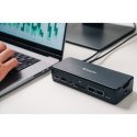 Stacja dokująca Verbatim, USB-C Pro, 15-port, 2x HDMI, RJ45, microSD, USB-A 3.1, USB-C 3.1, szara