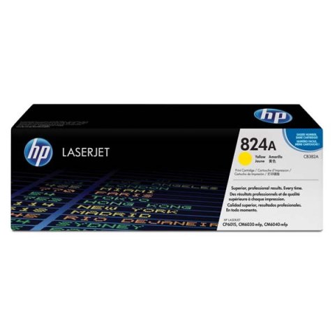 HP oryginalny toner CB382A, HP 824A, yellow, 21000s, EOL